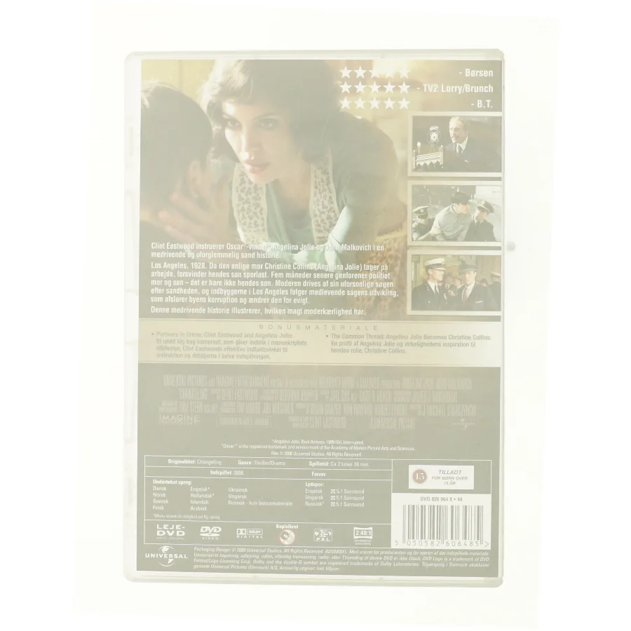 Changeling fra DVD