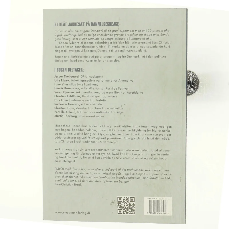 Vilje til forandring af Lars-Christian Brask (Bog)