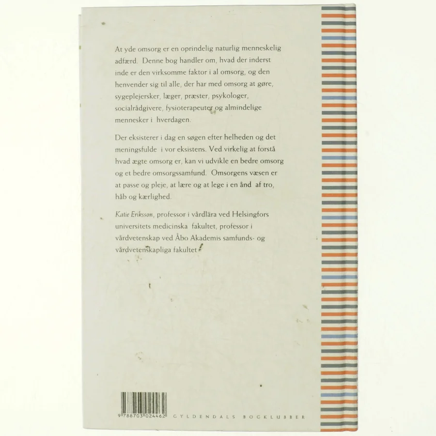 Omsorgens idé af Katie Eriksson (Bog)