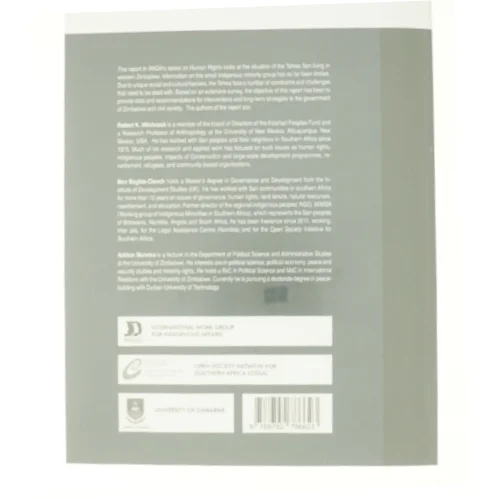 The San in Zimbabwe af Ashton Murwira, Ben Begbie-Clench, Robert K. Hitchcock (Bog)