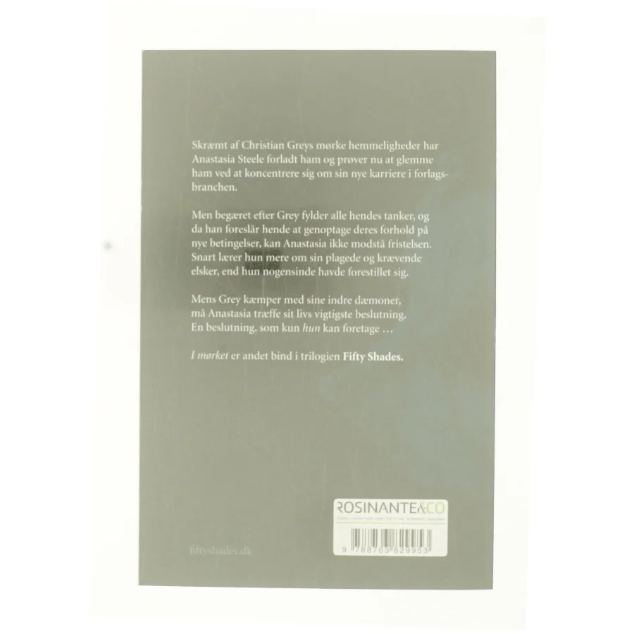 Fifty Shades I mørket af E L James (bog)