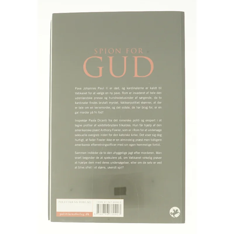 Spion for Gud af Juan Gómez-Jurado (Bog)