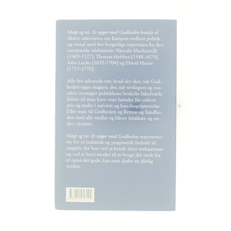 Magt og ret : et opgør med godheden af Mikael Jalving (Bog)