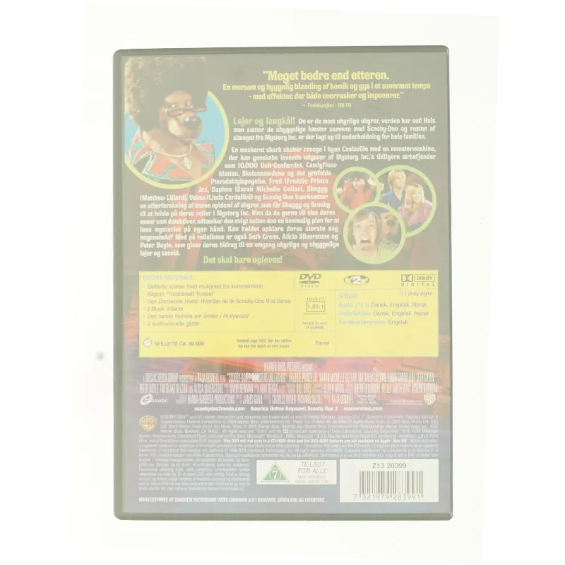 Scooby-Doo 2 fra DVD