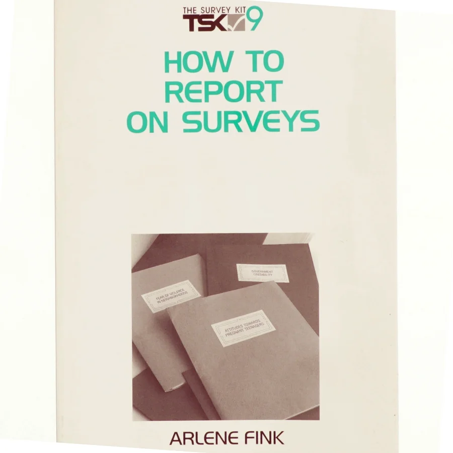 How to Analyze Survey Data af Arlene Fink (Bog)