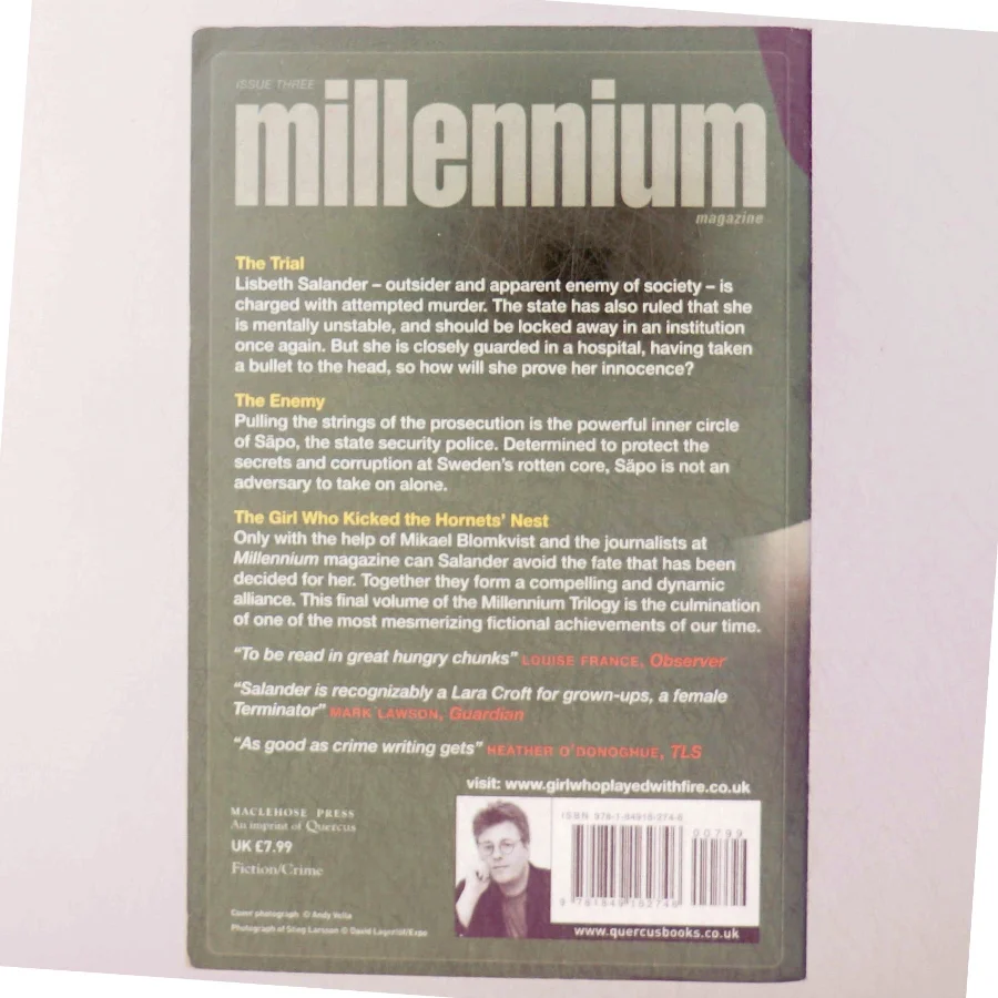 The Girl Who Kicked the Hornets' Nest af Stieg Larsson (Bog)