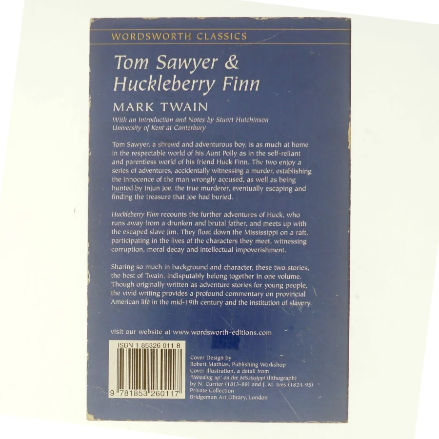 Tom Sawyer and Huckleberry Finn af Mark Twain (Bog)