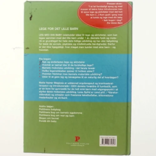 Leg med din baby (Bog)