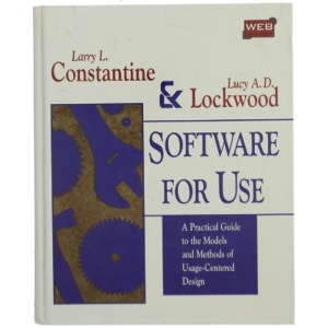 Software for use : a practical guide to the models and methods of usage-centered design (Bog)