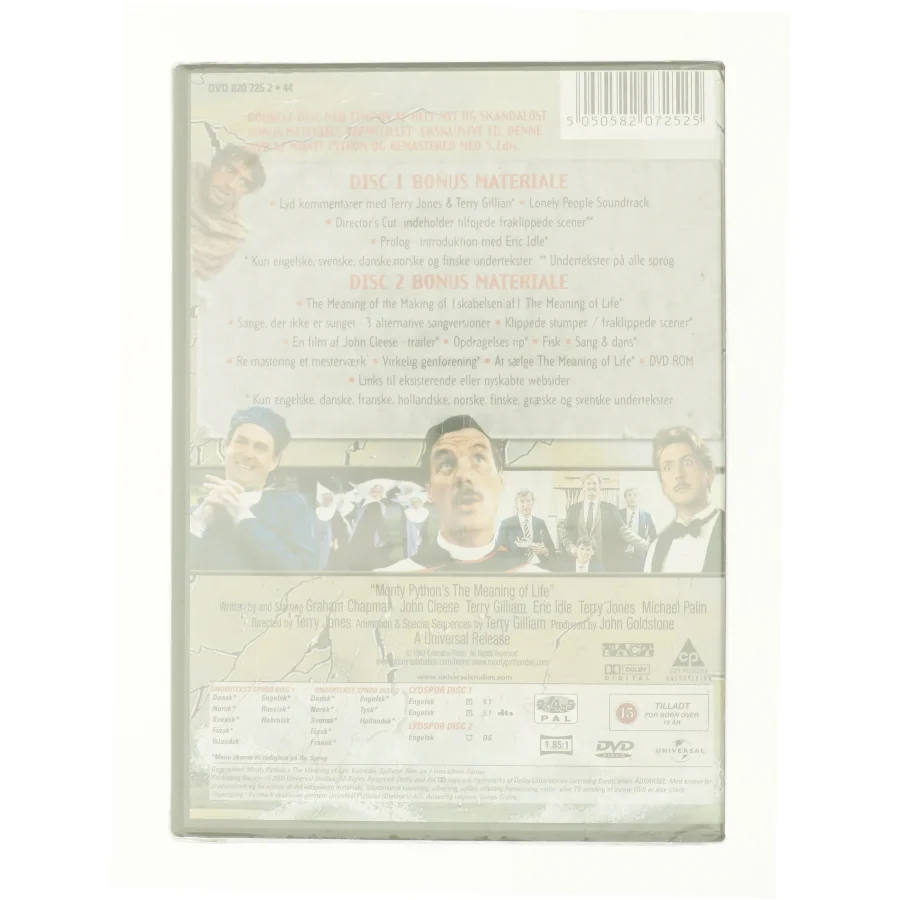 Monty Python's the Meaning fra DVD