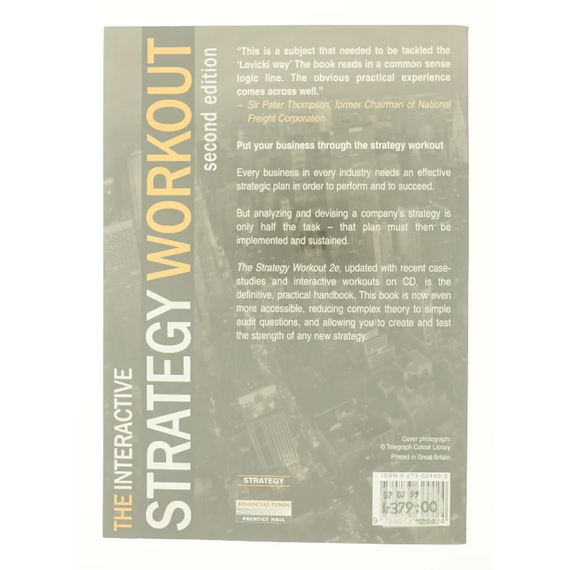 The Strategy Workout: a Journey to the Heart of Your Business af Levicki, Cyril / Levicki (Bog)