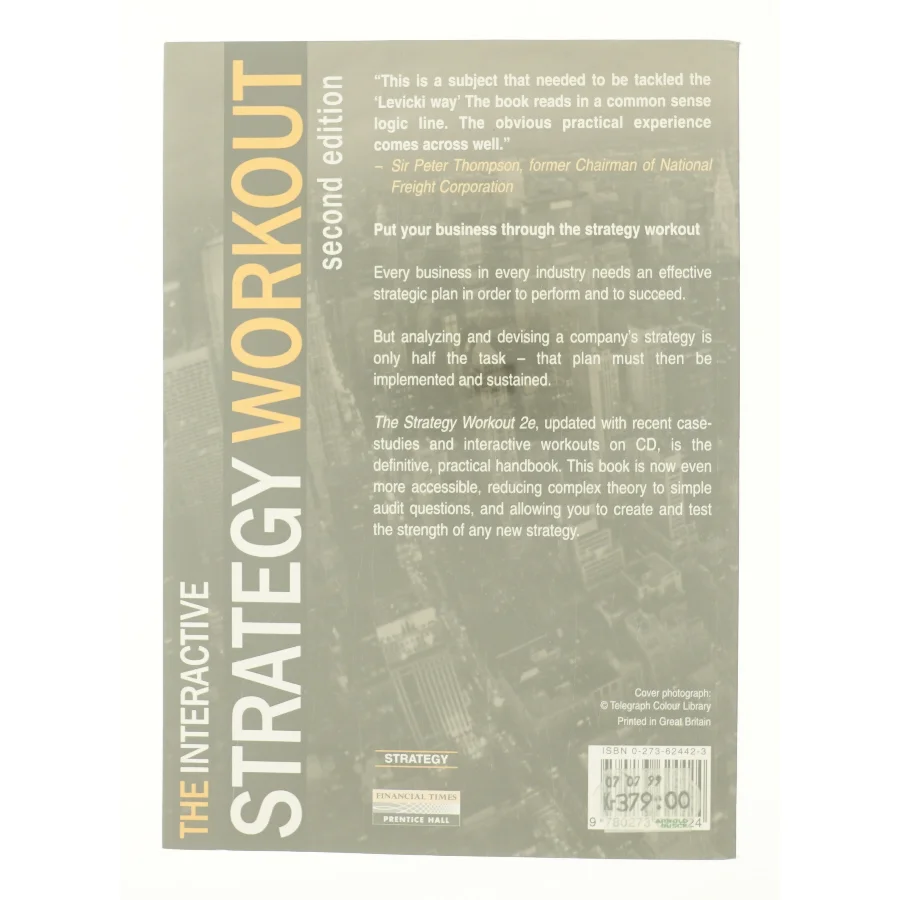 The Strategy Workout: a Journey to the Heart of Your Business af Levicki, Cyril / Levicki (Bog)