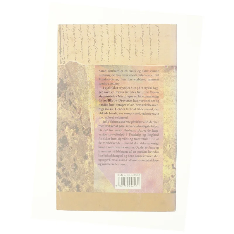 Kærlighedens teater af Doris Lessing (Bog)