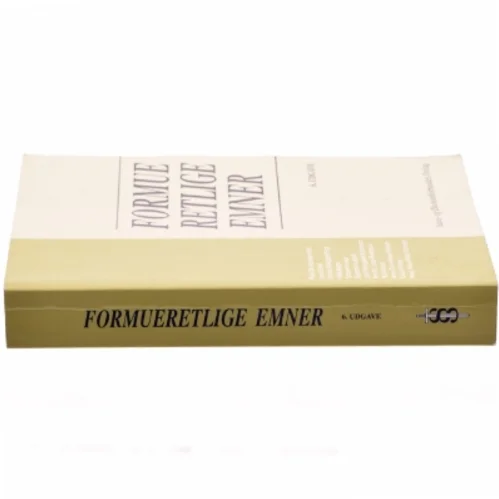 Formueretlige emner (Bog)