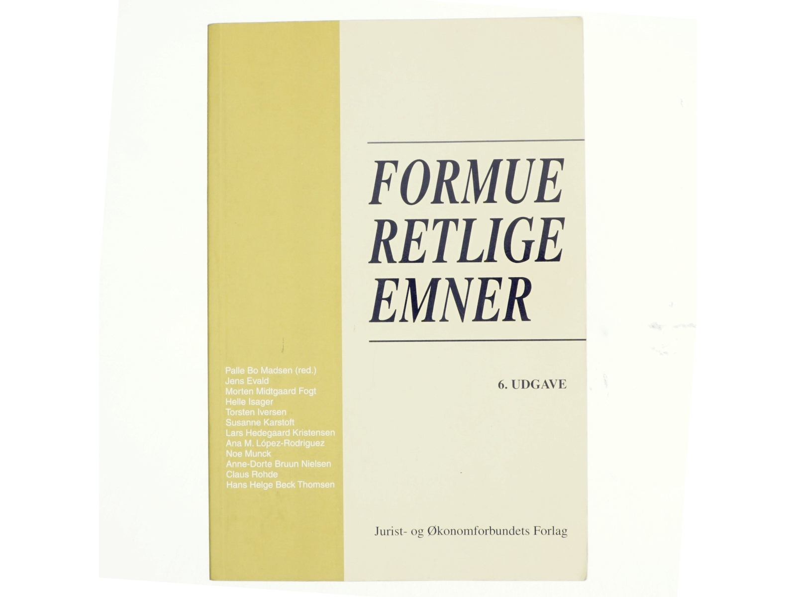 Formueretlige emner (Bog)