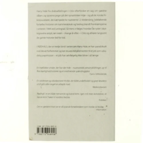 Rødhals af Jo Nesbø (Bog)