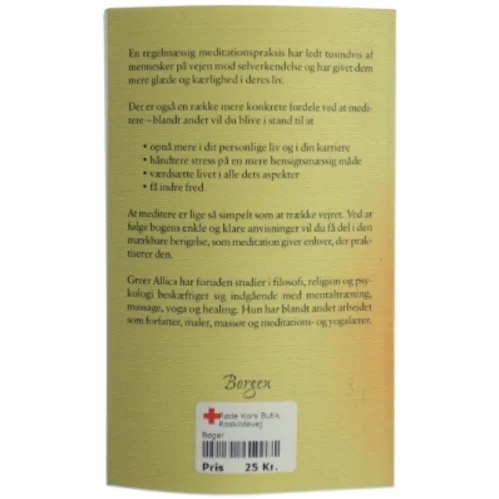 Det er let at meditere af Greer Allica (Bog)