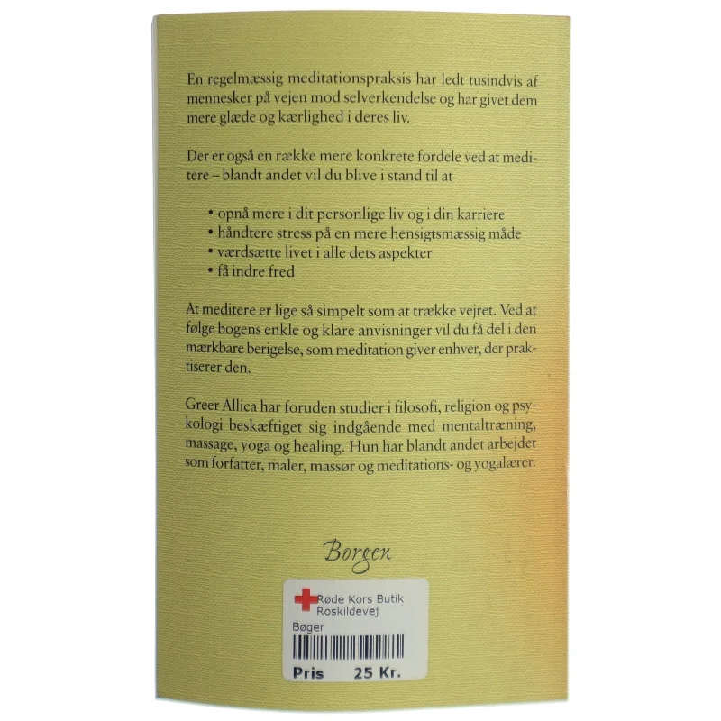Det er let at meditere af Greer Allica (Bog)