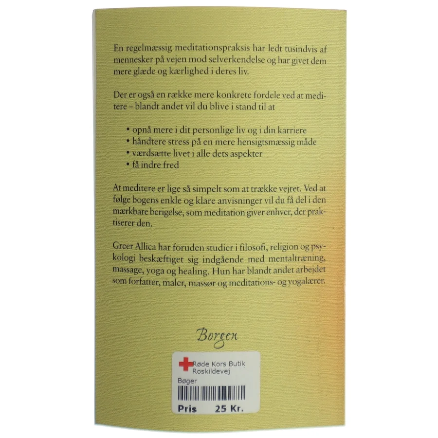 Det er let at meditere af Greer Allica (Bog)