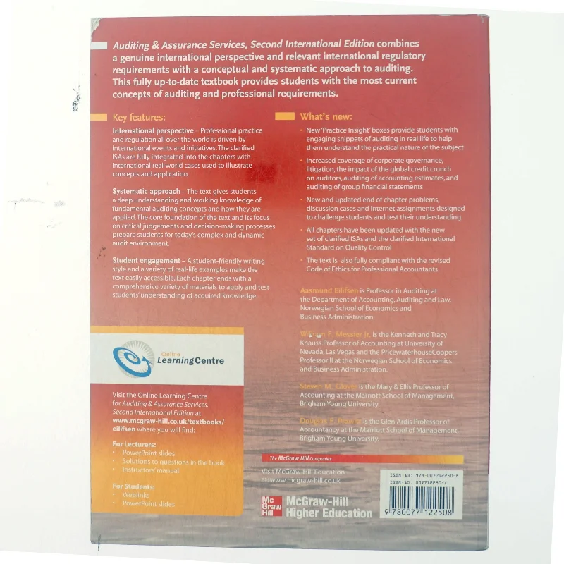 Auditing & assurance services (Bog)