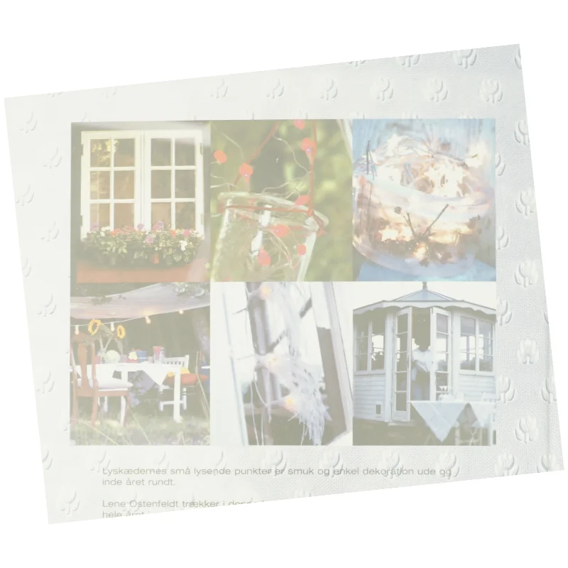 Lyspunkter : skab stemninger med lyskæder inde & ude af Lene Ostenfeldt (Bog)