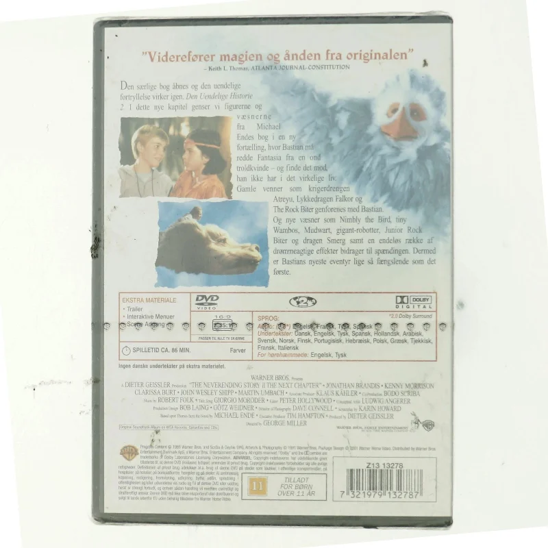 En Uendelige Historie 2 (dvd)