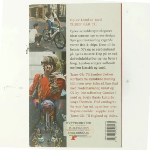 Turen går til London af Gunhild Riske (Bog)
