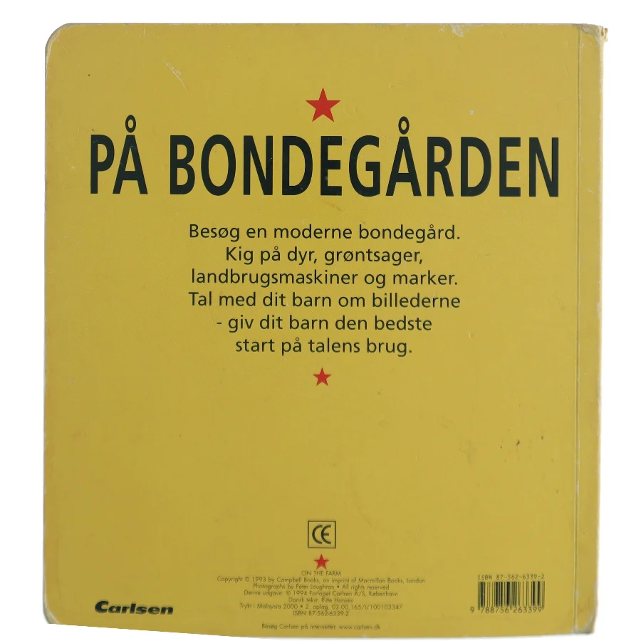 På Bondegården Billedbog fra Carlsen