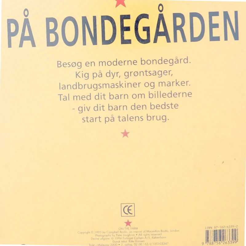 På Bondegården Billedbog fra Carlsen