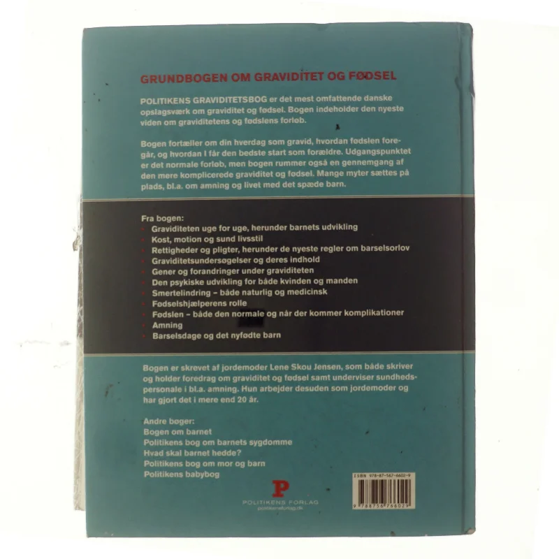Politikens graviditetsbog af Lene Skou Jensen (Bog)