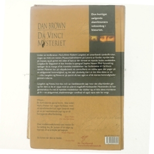 Da Vinci Mysteriet af Dan Brown (Bog)