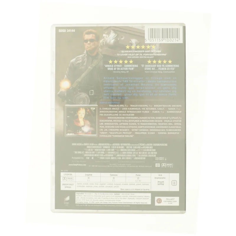 Terminator 3 Rise of the Machines fra DVD