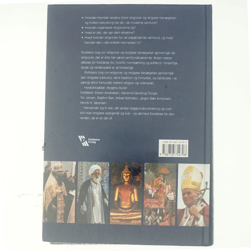 Politikens bog om religioner & religiøse bevægelser : trossamfund der præger verden i dag af Mogens Müller (Bog)