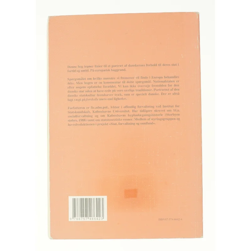Den danske stat i Europa af Tim Knudsen (f. 1945) (Bog)
