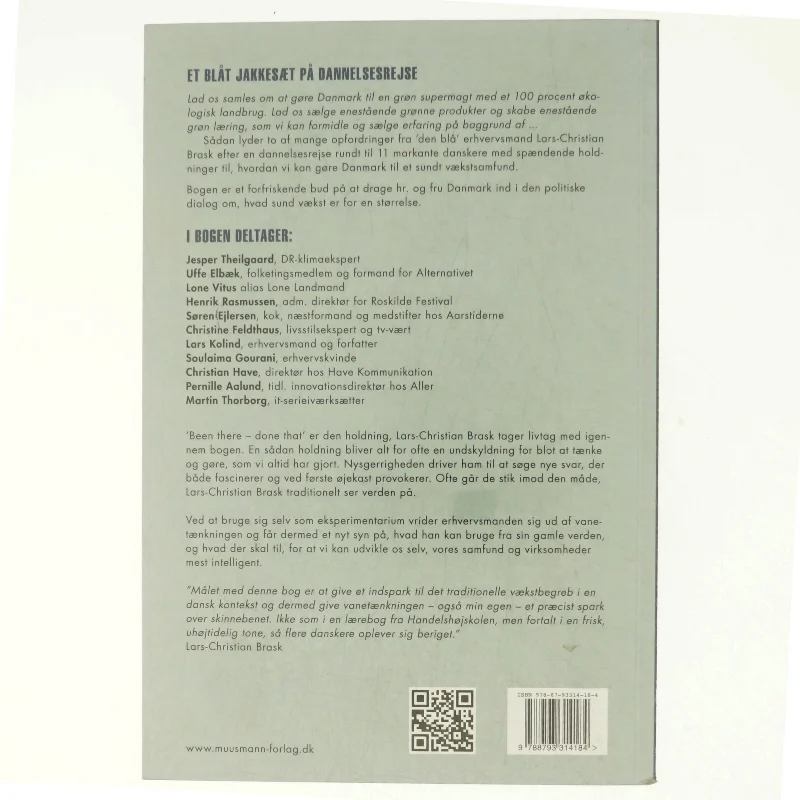 Vilje til forandring af Lars-Christian Brask (Bog)