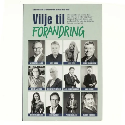 Vilje til forandring af Lars-Christian Brask (Bog)