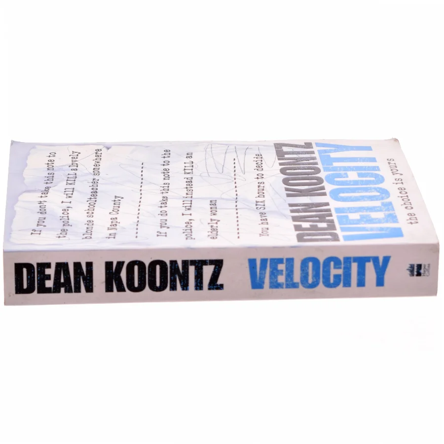 Velocity af Dean Koontz (Bog)