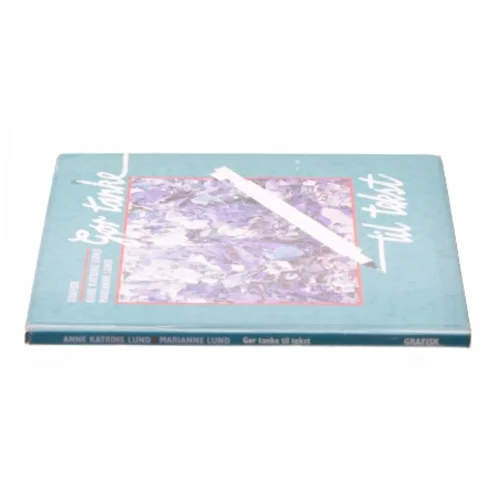 gør tanke til tekst (Bog)