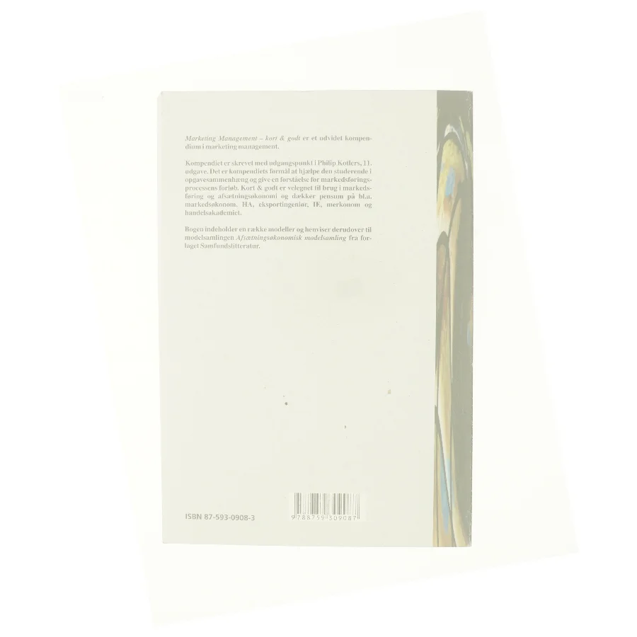 Marketing management : et udvidet kompendium med modellerne fra Afsætningsøkonomisk modelsamling (AM) af Christian Oxholm Zigler (Bog)