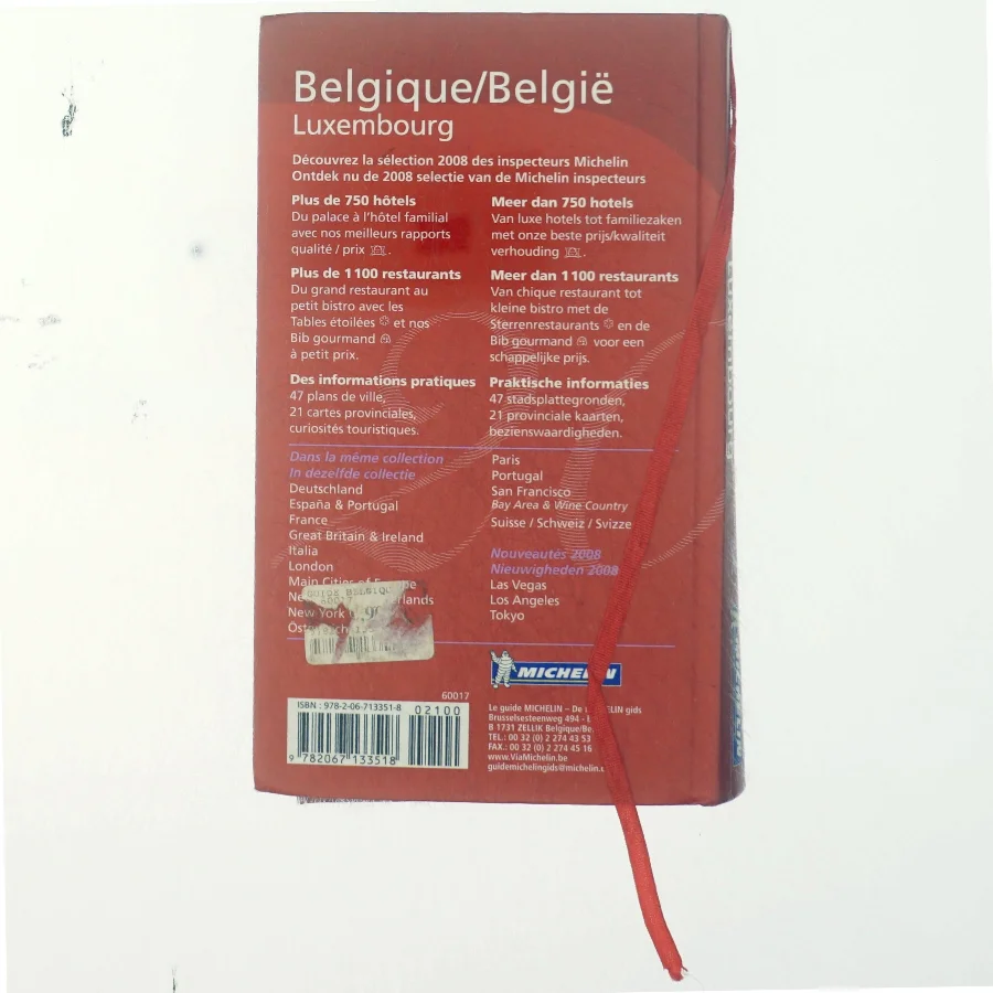 Michelin Belgien og Luxenbourg 2008