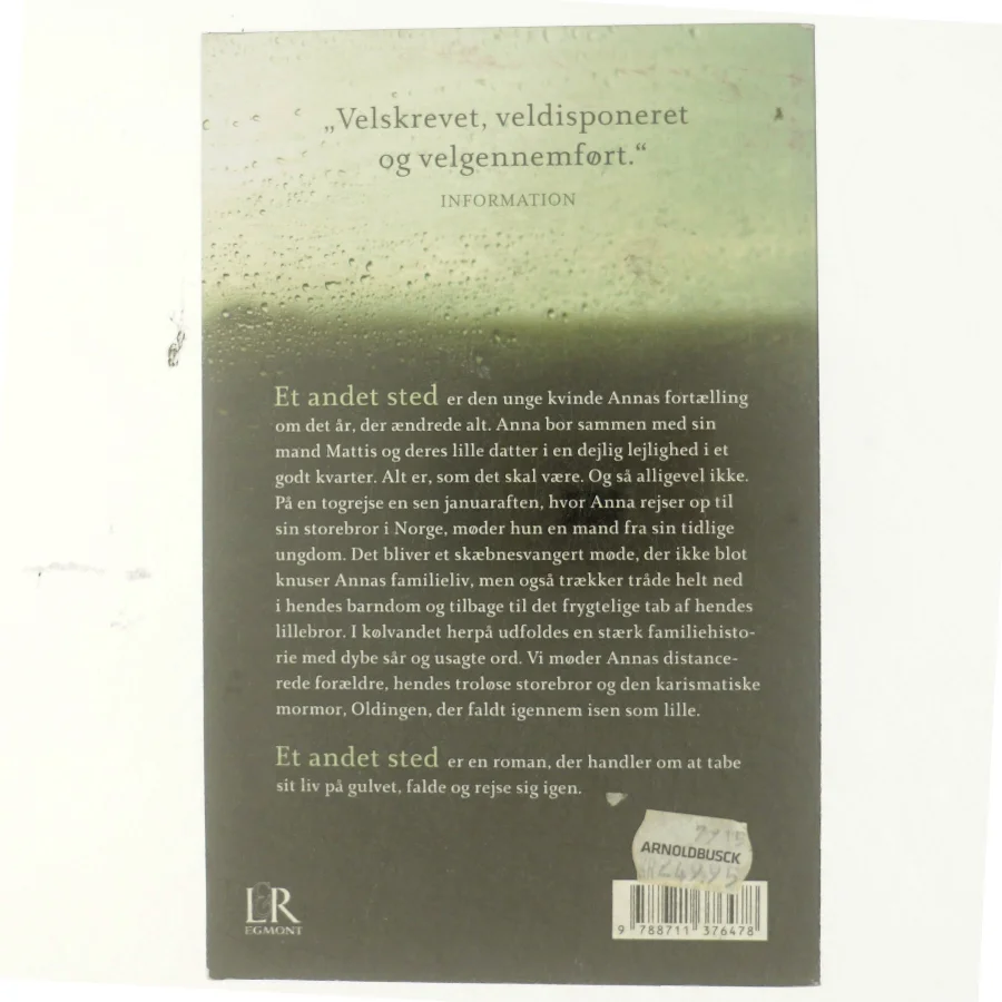 Et andet sted : roman af Signe Langtved Pallisgaard (Bog)