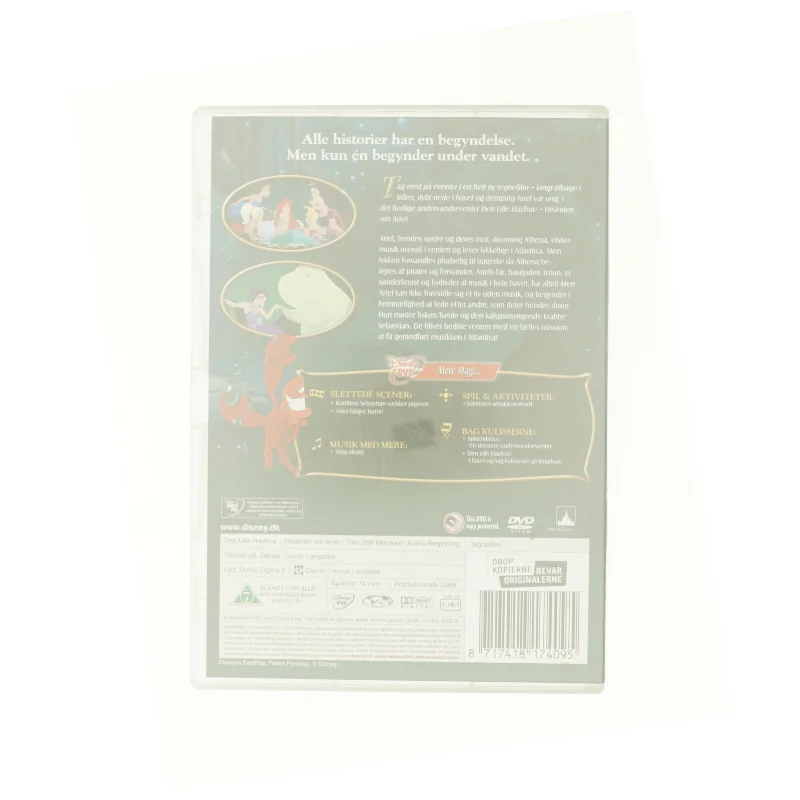 den lille havfrue, historien om Ariel