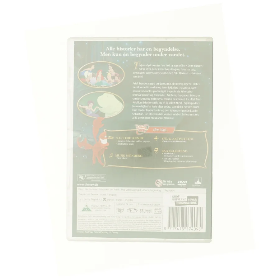 den lille havfrue, historien om Ariel