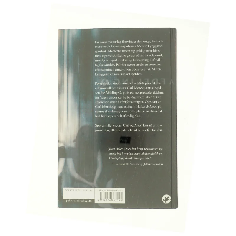 Kvinden i buret af Jussi Adler-Olsen (Bog)