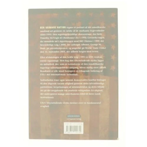 Den sårbare nation af Carl Pedersen (f. 1951) (Bog)