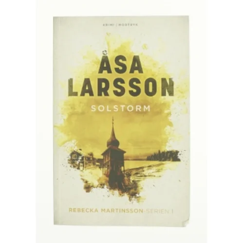 Solstorm af Åsa Larsson (Bog)