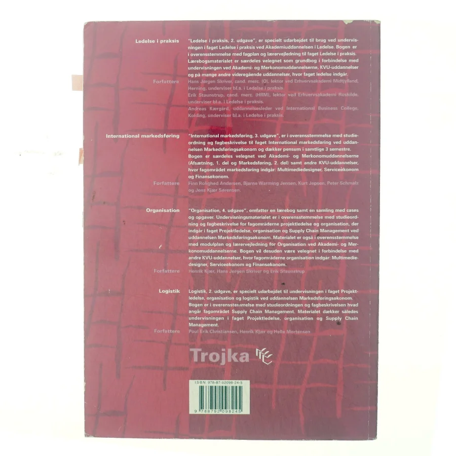 Ledelse i praksis af Hans Jørgen Skriver (Bog)