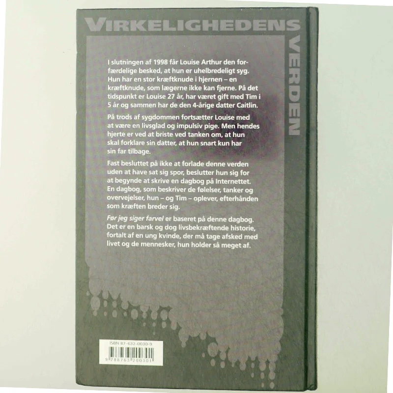 Før jeg siger farvel af Louise og Tim Arthur(Bog)