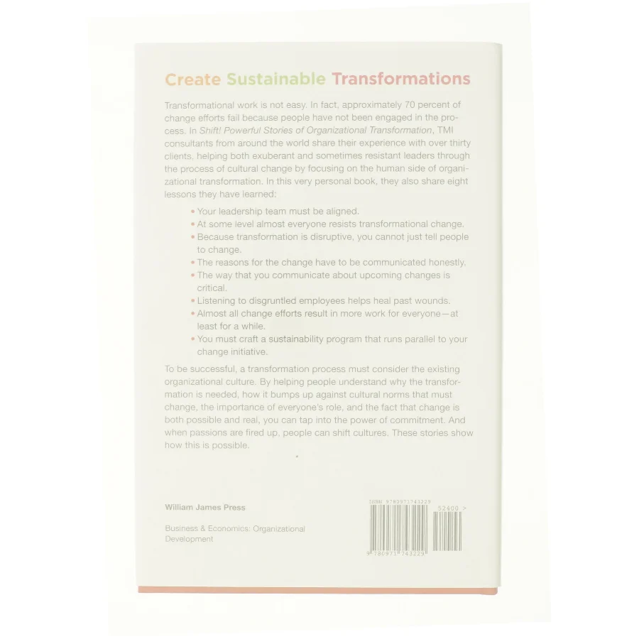 Shift! Powerful Stories of Organizational Transformation af . (Bog)