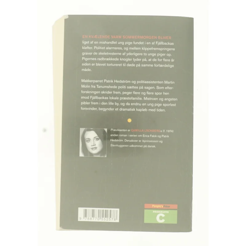 Preacher (Predikanten - Dansk/Danish)- Import af Camilla Lackberg (Bog)